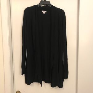 Black Maternity Cardigan